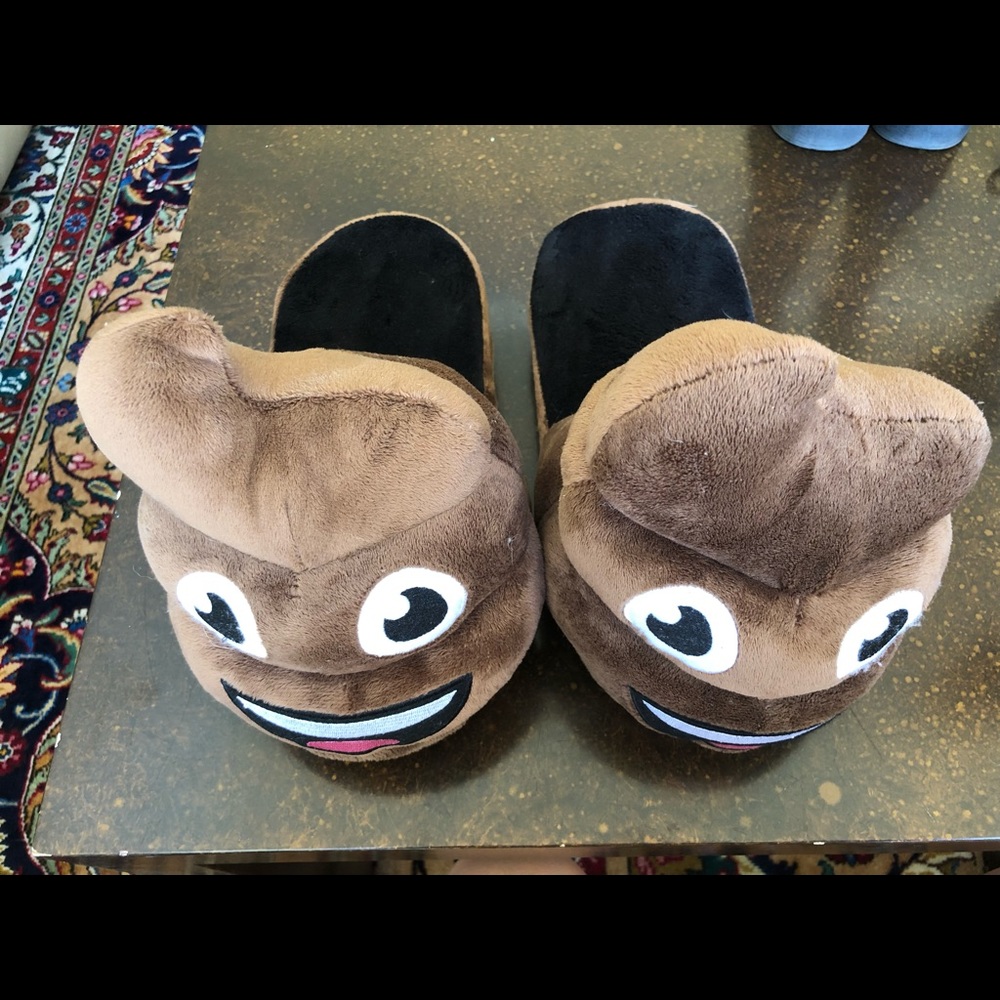 Emoji Slippers -unisex size large